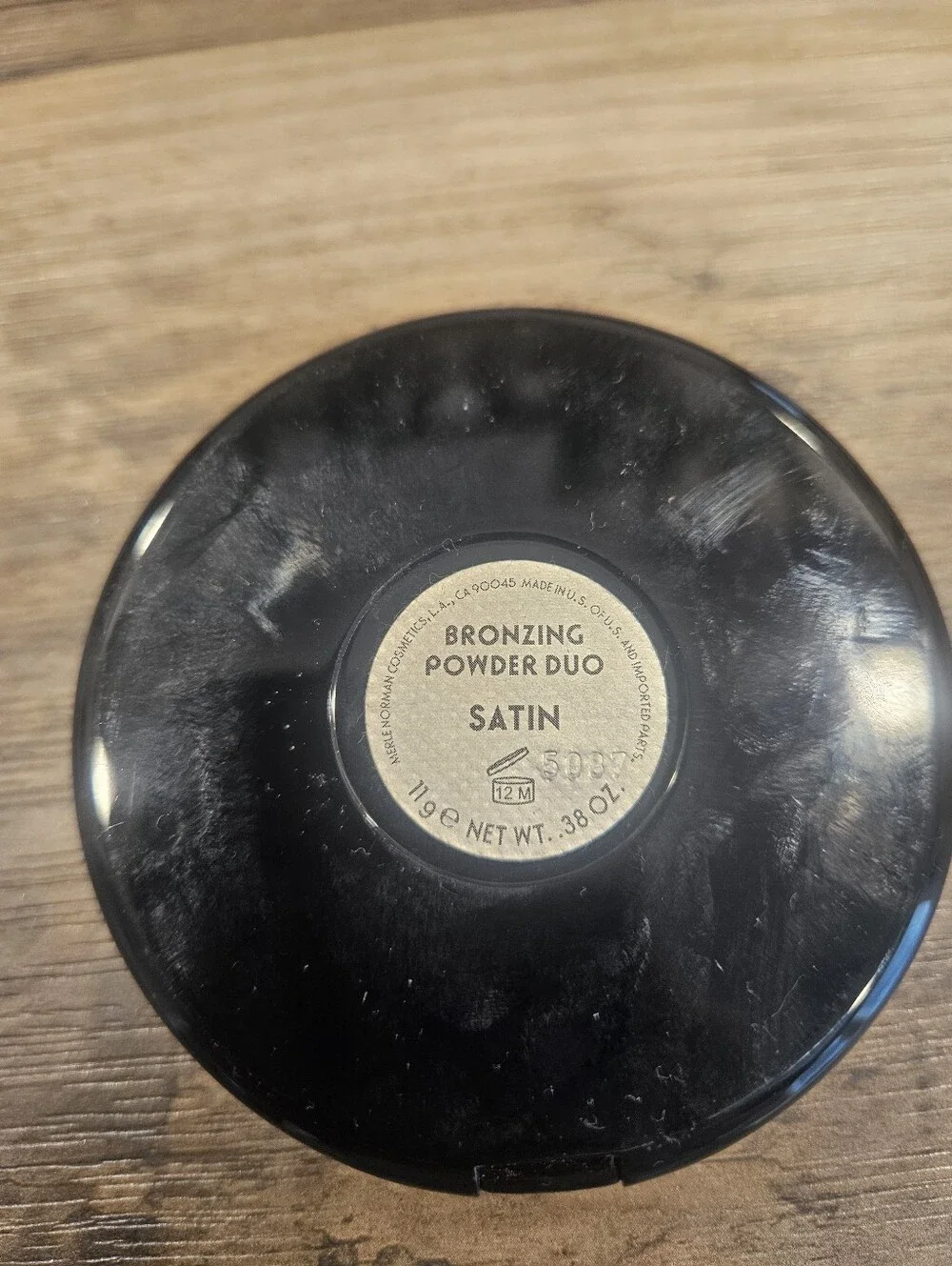 Bronze Duo Powder Compact — Warm Bronze Finish Merle Norman